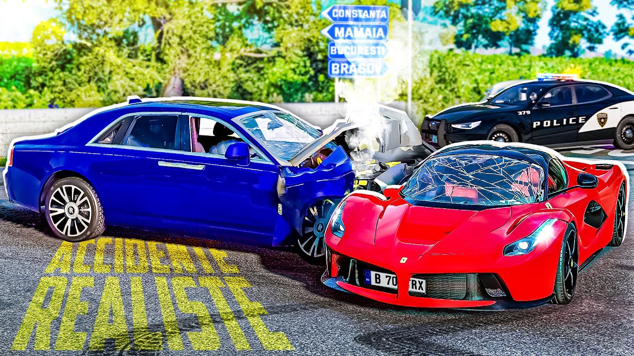 Accidente Realiste in BeamNG.Drive | Episodul 24 (Accidente Brutale)