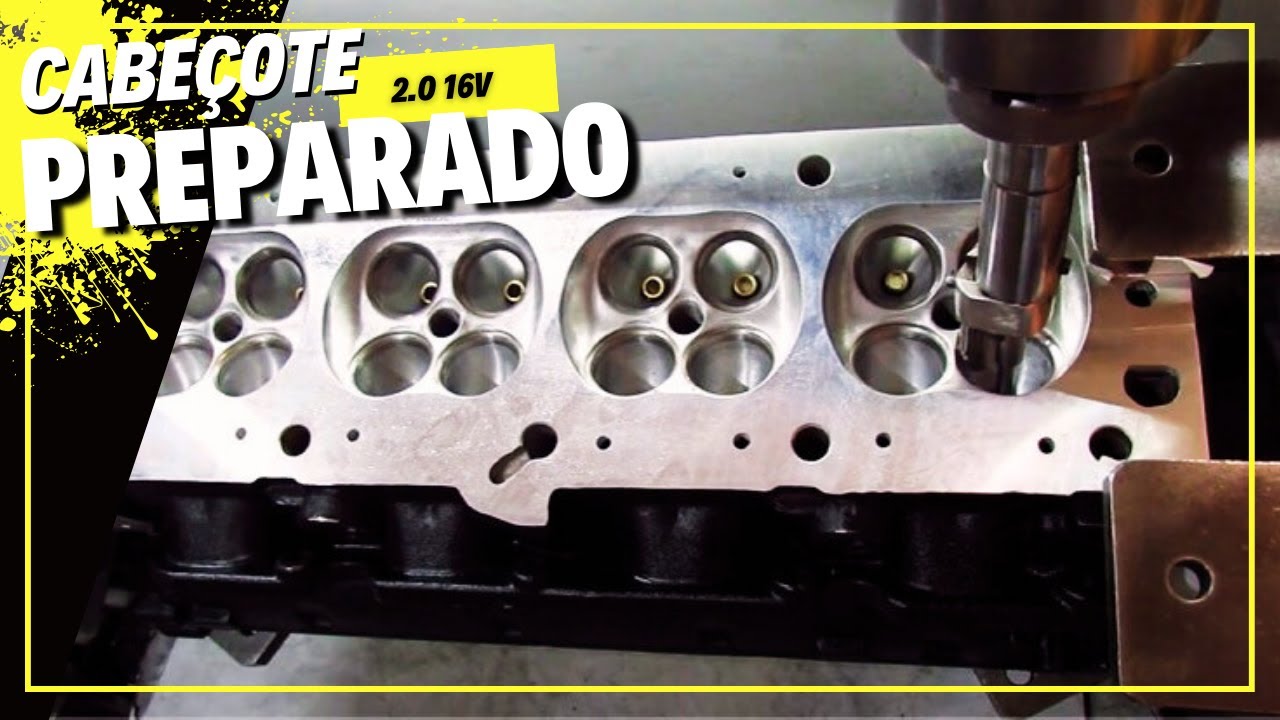 PREPARAÇÃO STAGE II NO CABEÇOTE DO ASTRA 2.0 16V TURBO