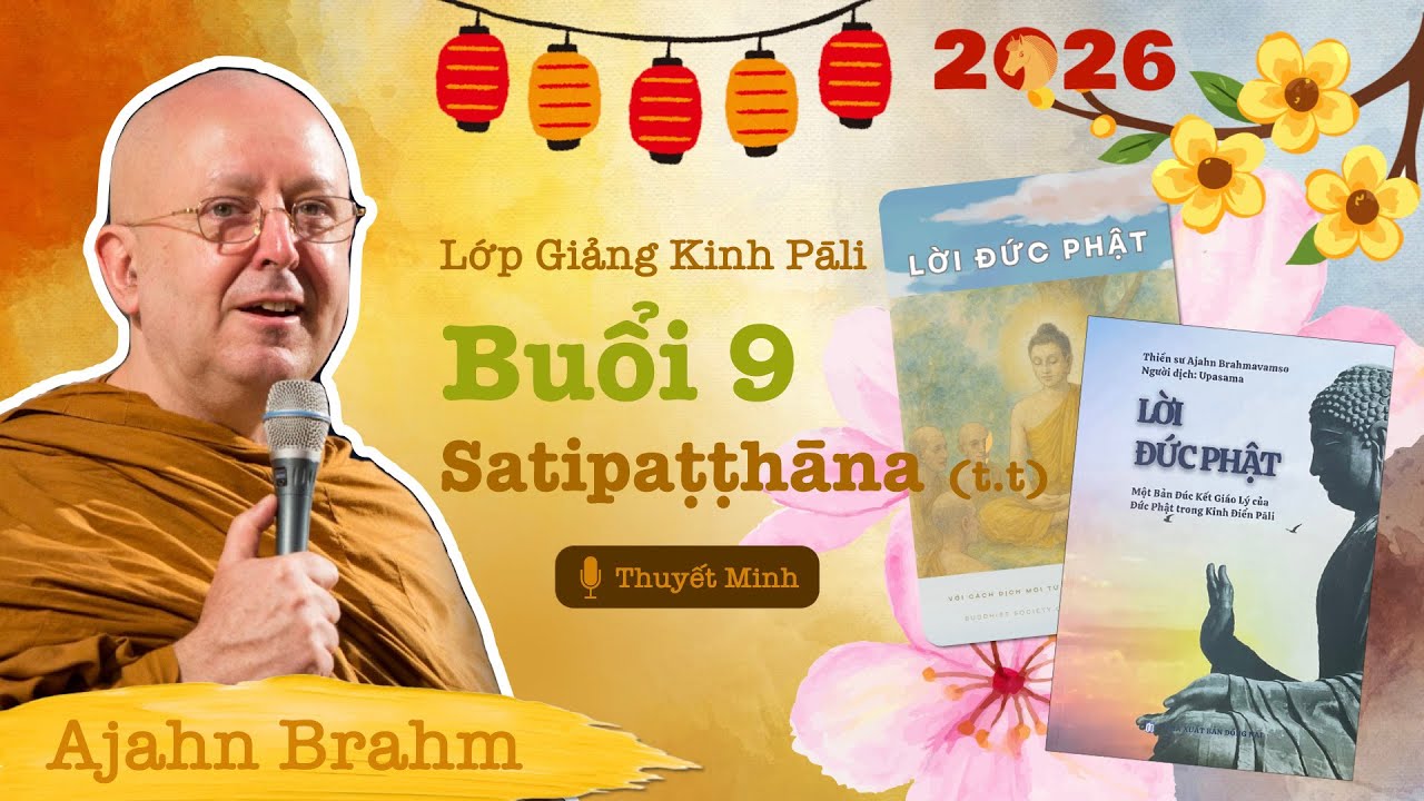 Ajahn Brahm | Lớp Giảng Kinh Pāli - Lời Đức Phật | Buổi 9/15 | Thuyết Minh