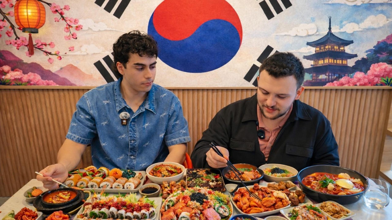 KORE RESTORANINDAKİ HER ŞEYİ YEDİK! 🇰🇷