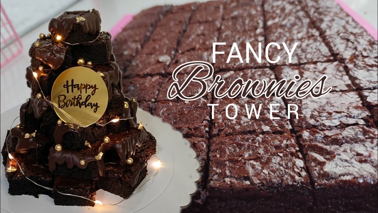 Fancy Brownies Tower
