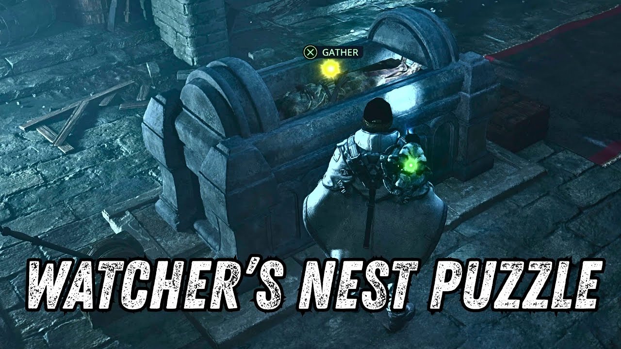 Hell Is Us - WATCHER'S NEST Puzzle Solution - How To Open Pentos Algea's Coffin
