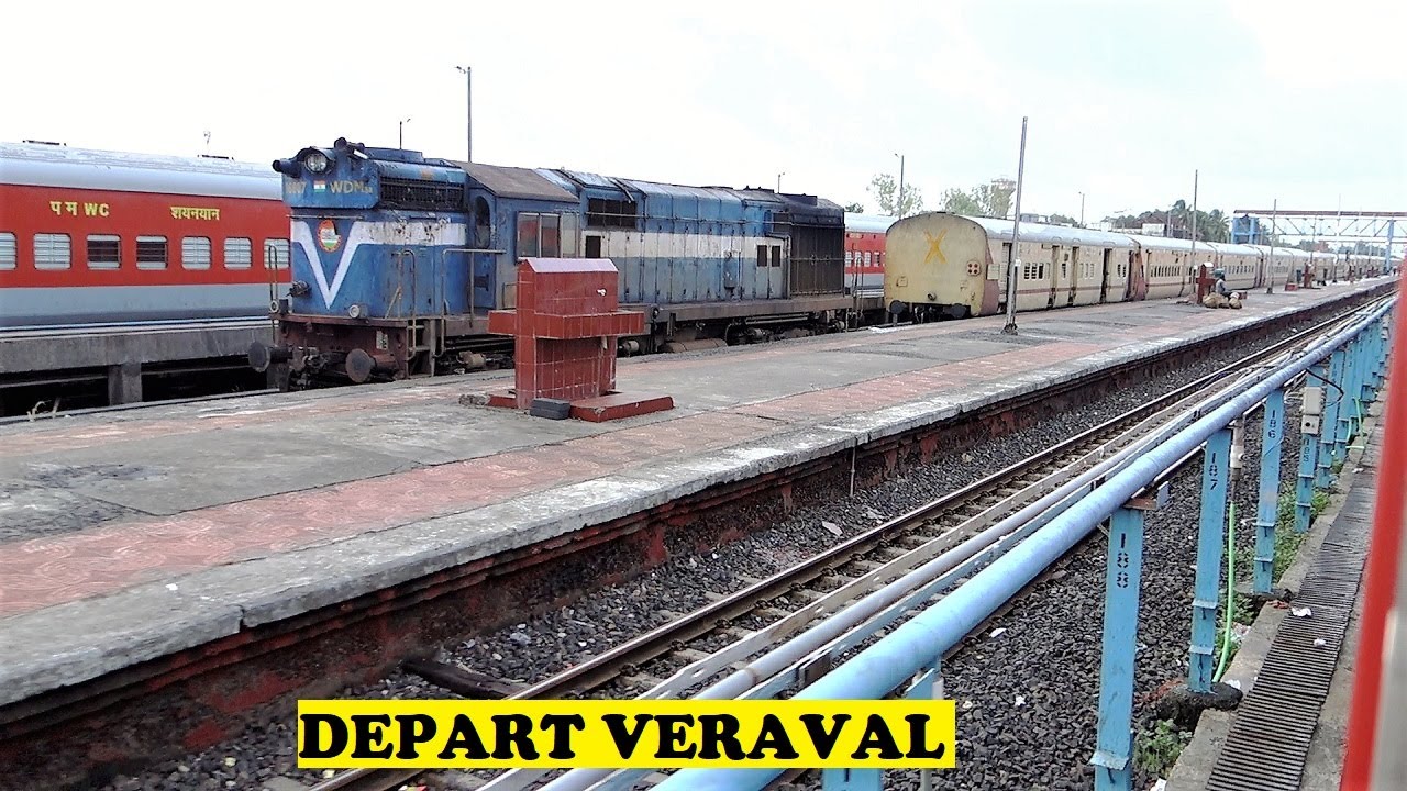 WDP4D Veraval Start 2704 KM Diesel Journey To Kerala, Bull Wade Flood & Cross Devka River