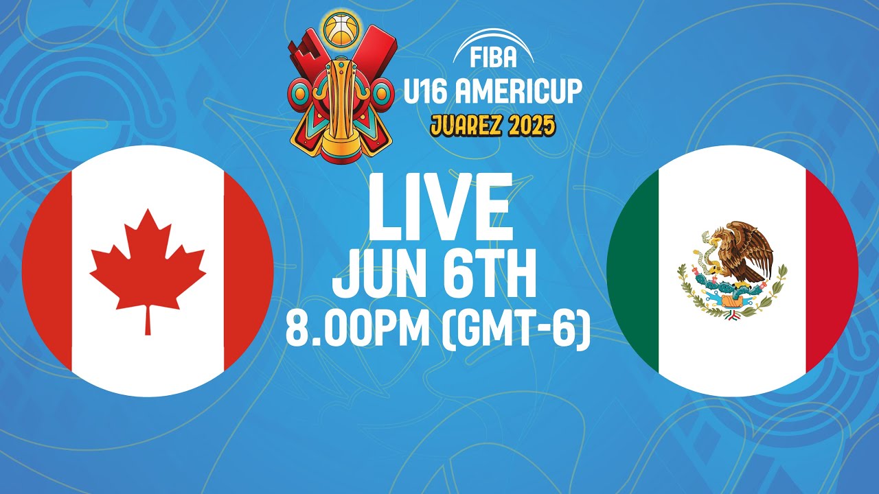 Quarter-Finals | Canada v Mexico | Full Basketball Game | FIBA U16 AmeriCup 2025
