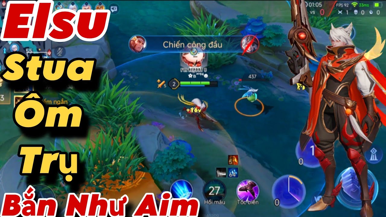 Elsu Quẩy Dính Như Aim Khiến Stuart Phải Ôm Trụ Cả Trận Đấu Một Viên Bay Màu Không Kịp Ngáp
