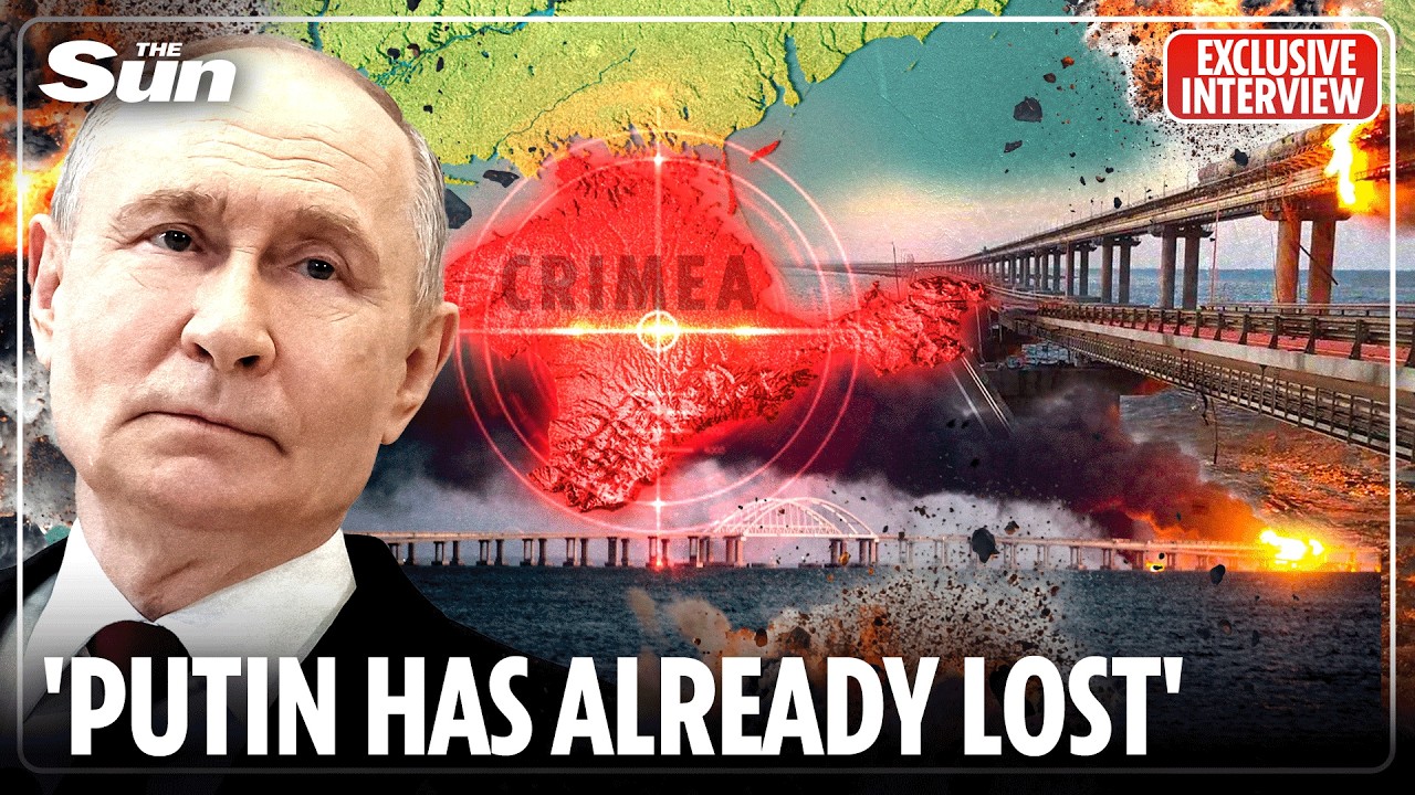 Is Ukraine about to blow up Putin&rsquo;s beloved &pound;3bn Crimean Bridge?