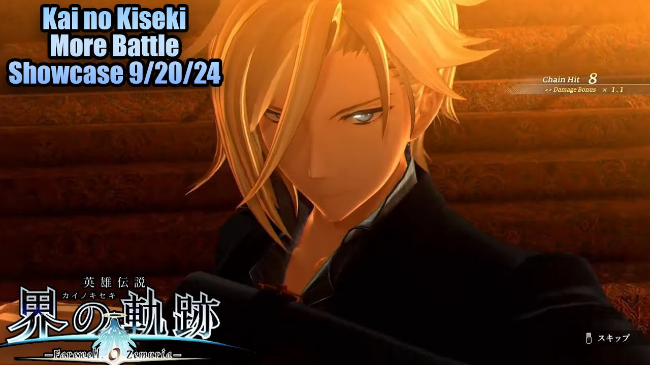 Kai no Kiseki News: DISCUSSING MORE Combat Showcase New Trial Battle Gameplay 9/20/24