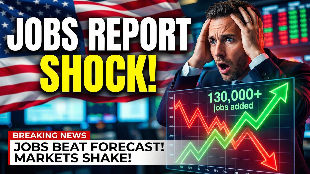 US Jobs Report SHOCKS Wall Street | Markets React Instantly
