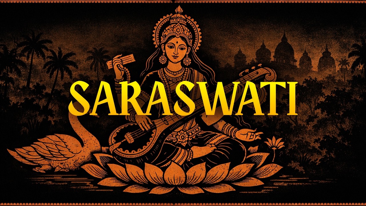Fall Asleep to the ENTIRE Story of Saraswati (Hindu Mythology for Sleep)