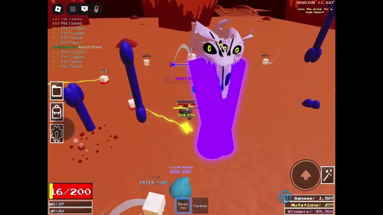 Rare Sans’s in Crazy Skeleton Randomizer