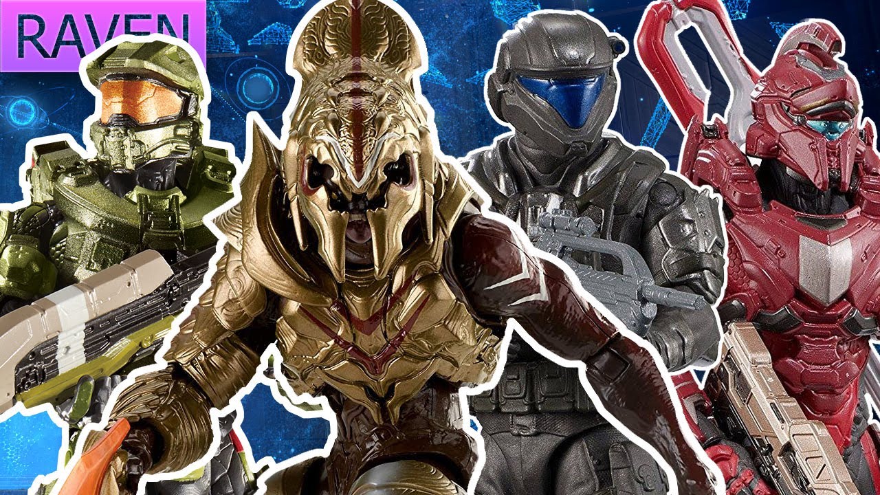 La breve historia de Halo con Mattel | Todas las figuras de 6