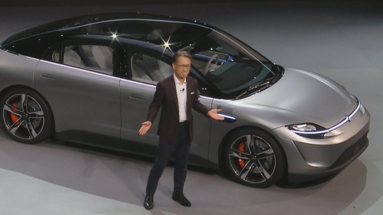 See Sony's Vision-S car concept at CES 2020