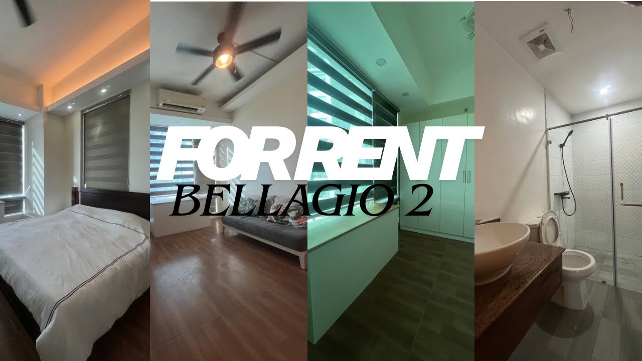 For Rent: Bellagio 2 BGC | 2BR 3T&B Fully Furnished Condo Unit