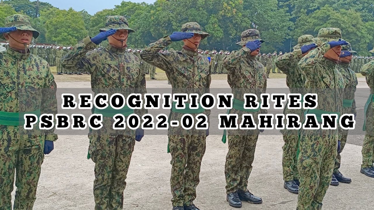 Recognition Rites: NCRTC, PSBRC MAHIRANG 2022-02