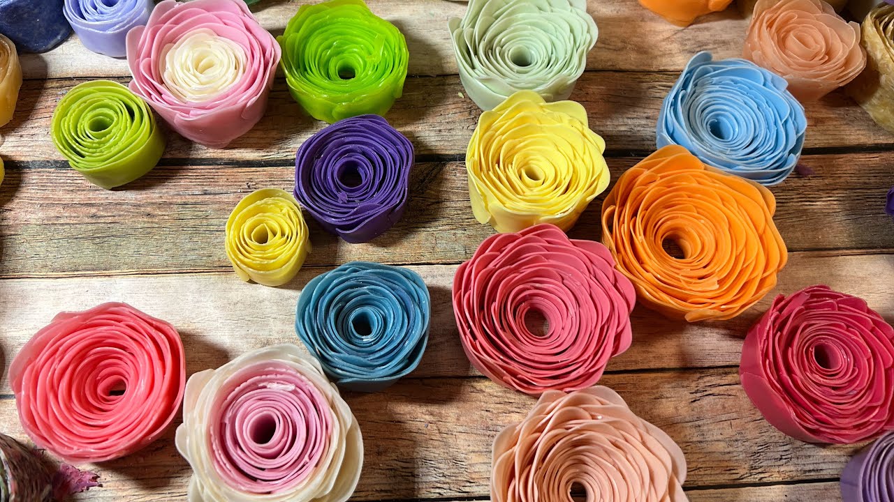 ASMR soap crushing, 3k celebration!! 🎉🎊🥳 OVER 115 soap ROSES!! All kinds of soaps and colors!!💗
