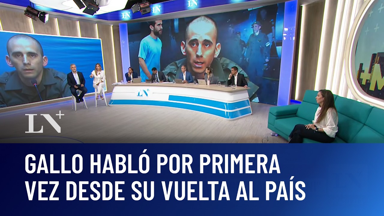 Nahuel Gallo habló por primera vez desde su vuelta al país; emotiva aparición pública