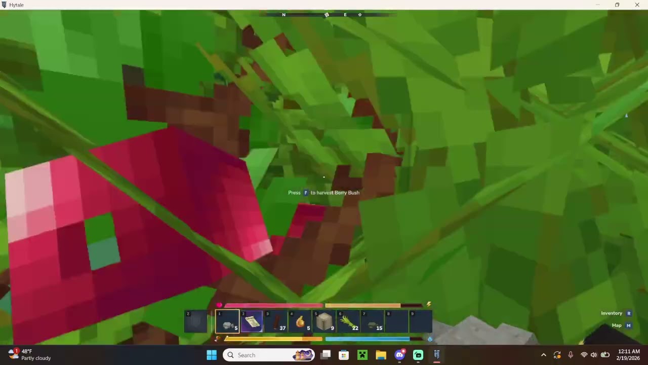 Exploring a New Hytale world with mods