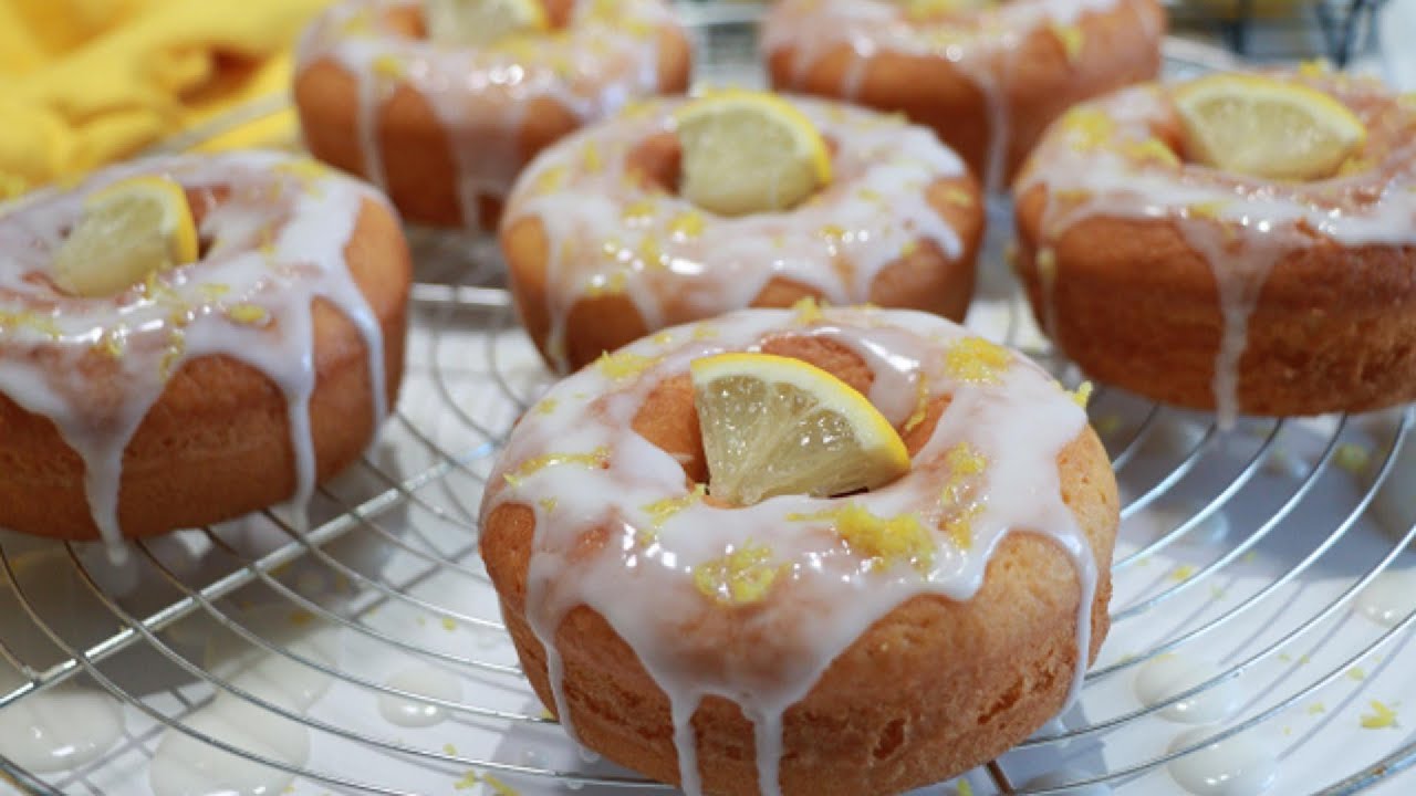 Mini Cake au citron🍋🍋كيك الليمون المنعش
