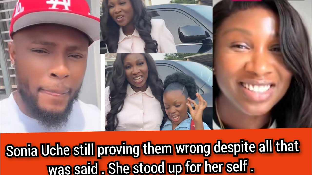 Sonia Uche still proving them wrong despite all that was said . She stood up for her self .
