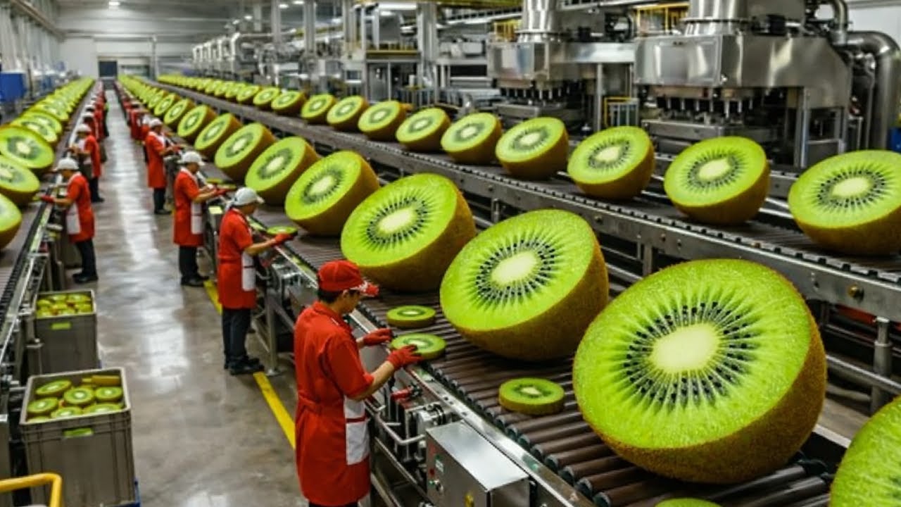 In the Factory: Full Kiwi Production Process Explained