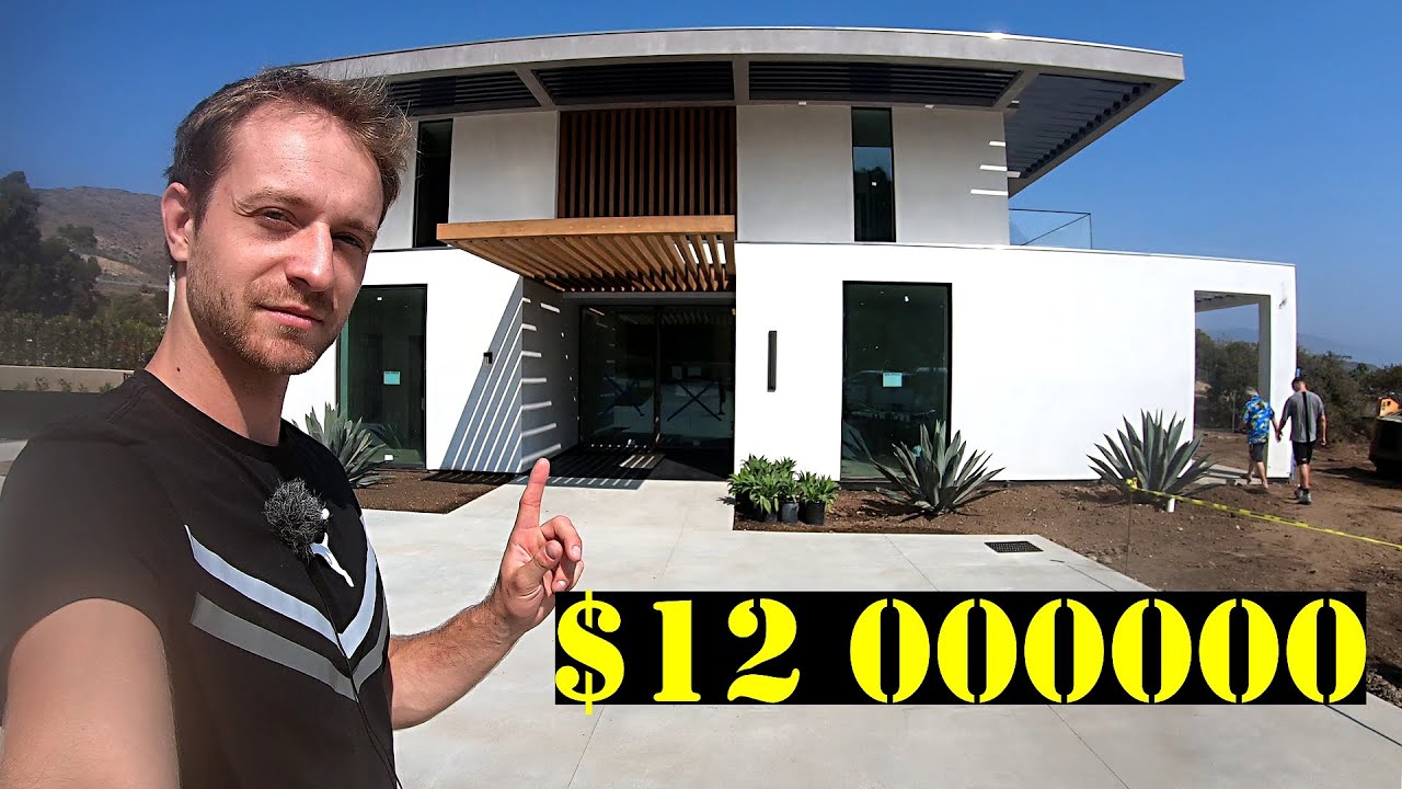 STAVBA DOMU za 280 MILIONU KORUN v AMERICE! STAVÍ JI ČECH!