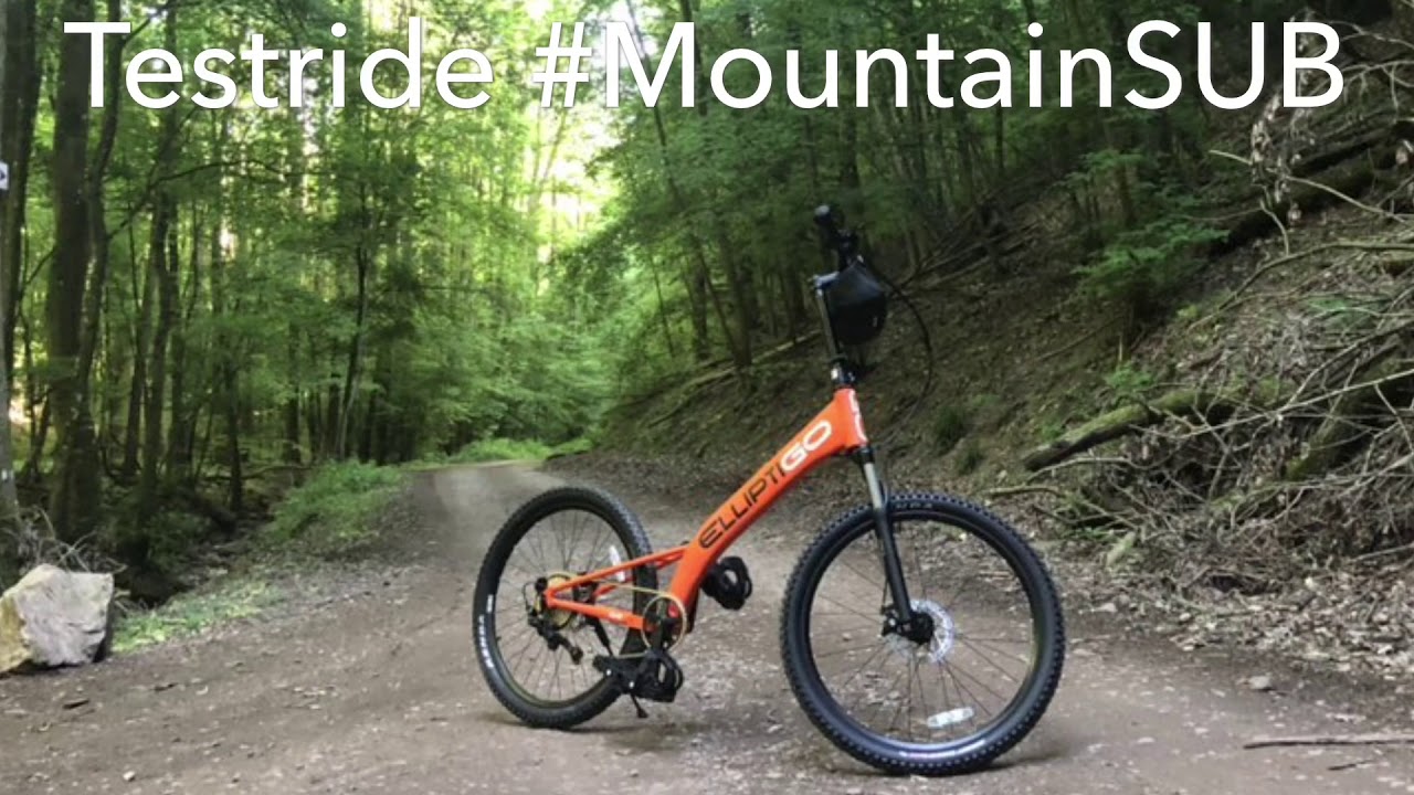 Run GO Fit - Test ride ElliptiGO MSUB