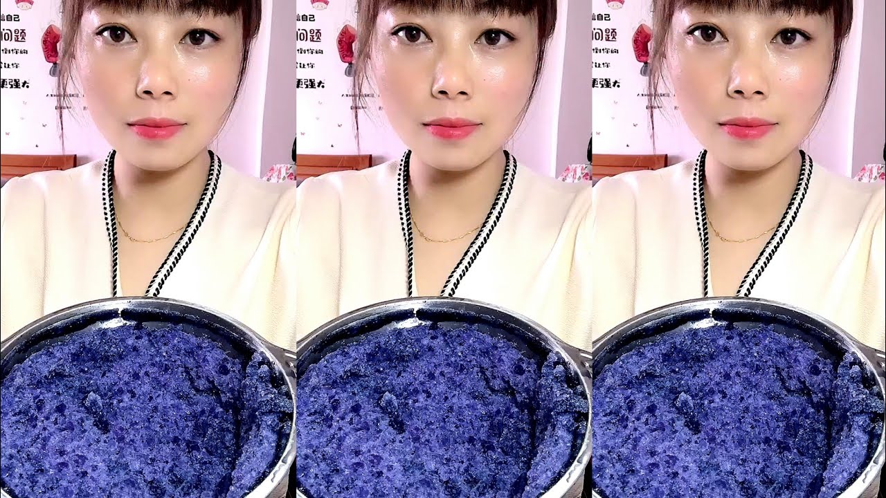 ASMR SHAVED ICE EATING / ICE EATING
