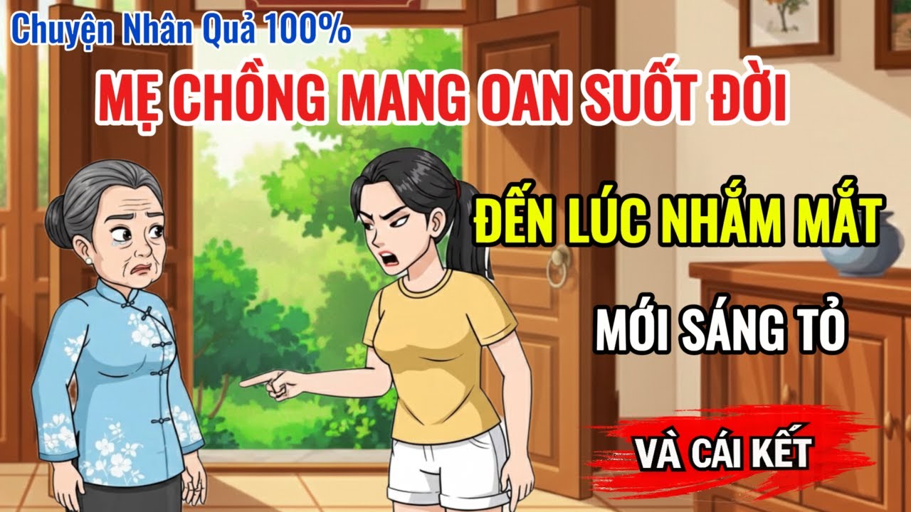 Chuyện Nhân Quả: Mẹ Chồng Mang Oan Suốt Đời, Đến Lúc Nhắm Mắt Mới Sáng Tỏ