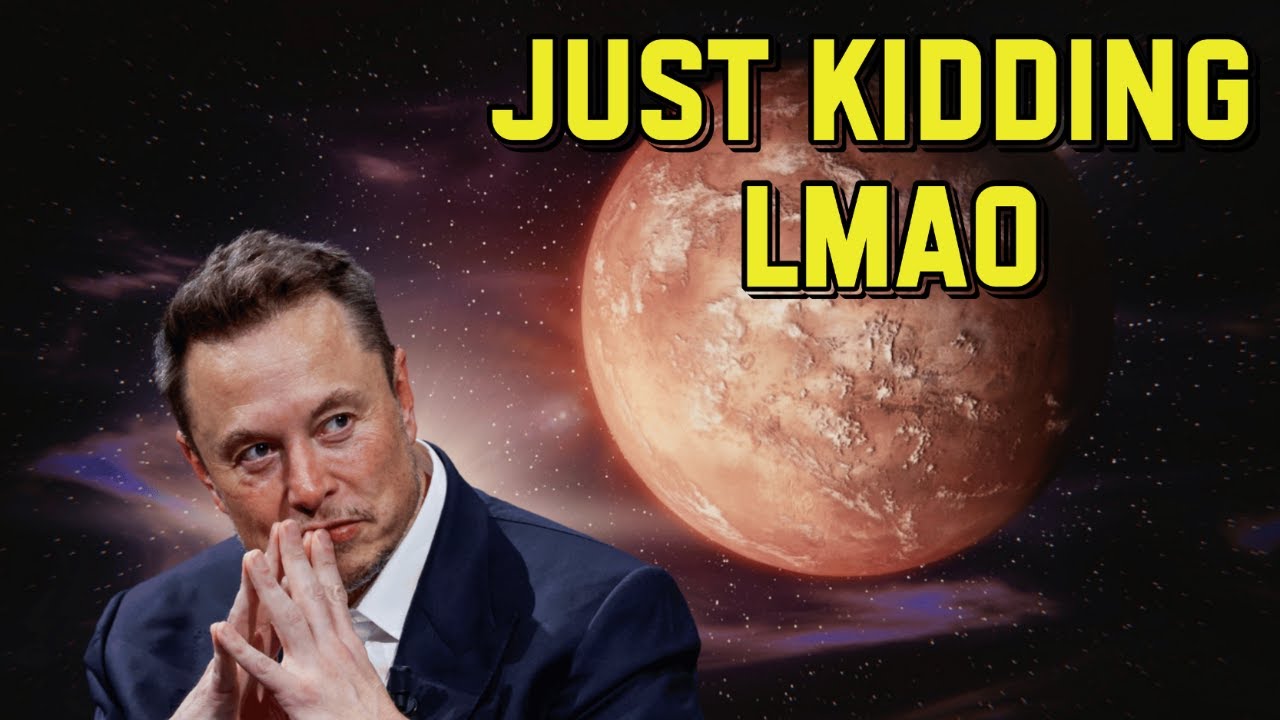 Elon Musk Quits on Mars Colony in 10yrs