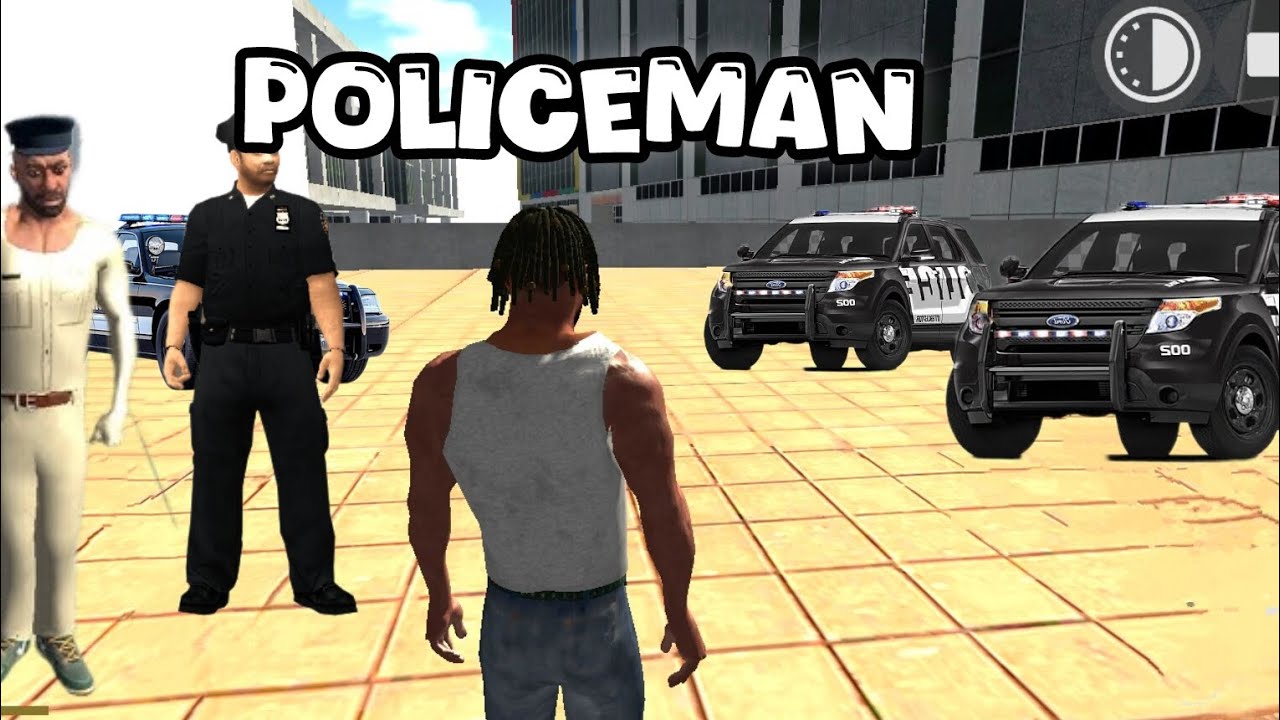 Franklin city police job and shin-chan 😱😎#⃣ #indianbikesdriving3dnewtodayupdate 