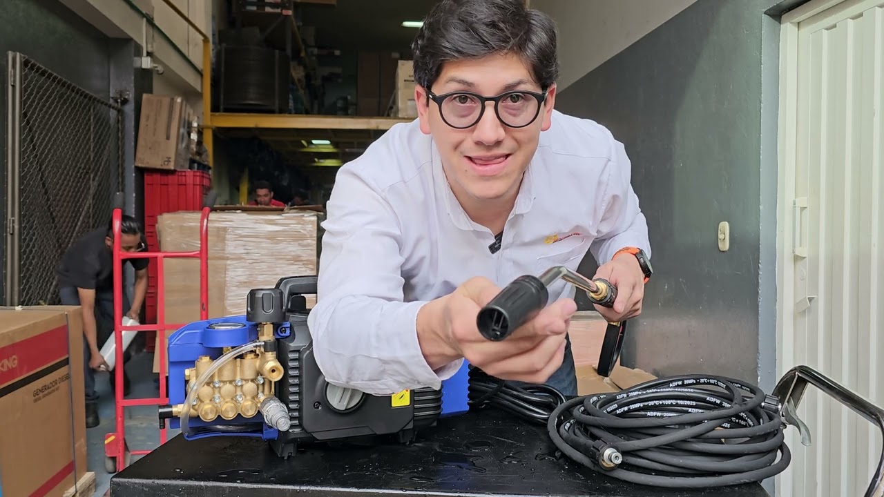 Conoce la Hidrolavadora Annovi Reverberi AR680 a 220v // Maquitec