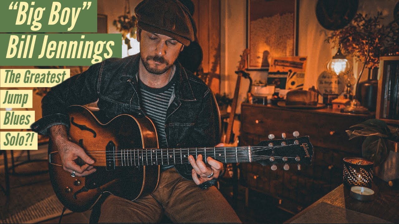 Big Boy - Bill Jennings' iconic jump blues solo (note for note) Billy Butler?