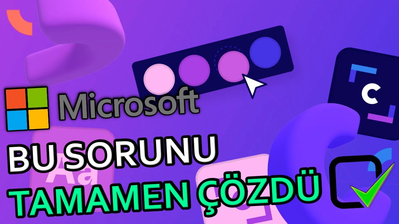 Microsoft O Sorunu Artık Tamamen Çözdü !! 💯💯