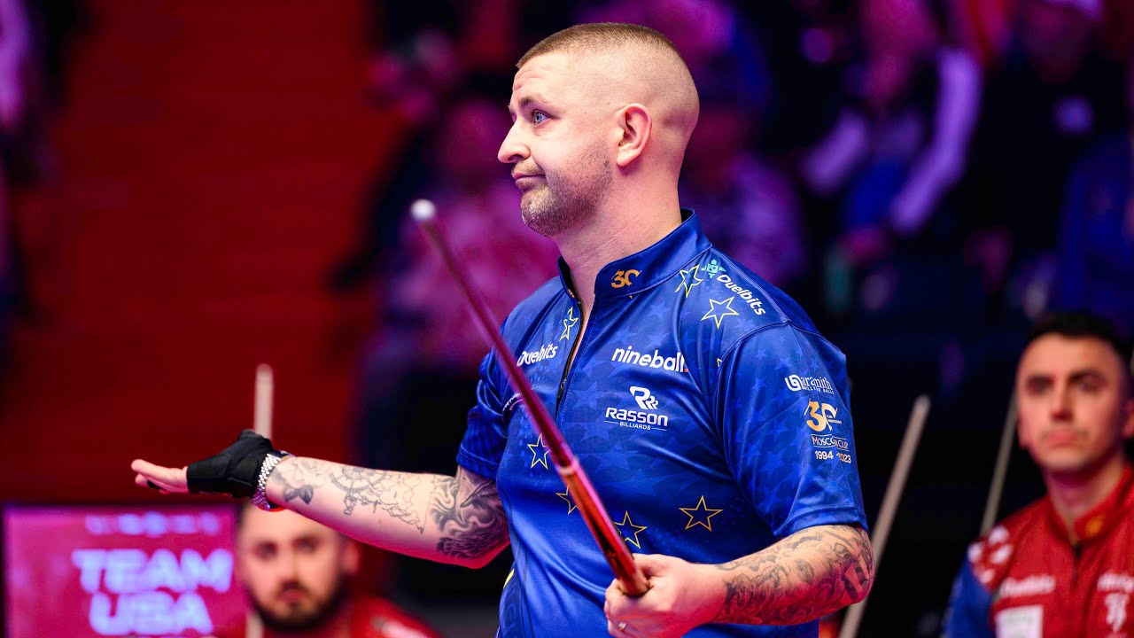 Match Two | Shaw & Ouschan vs Van Boening & Styer | 2023 Mosconi Cup