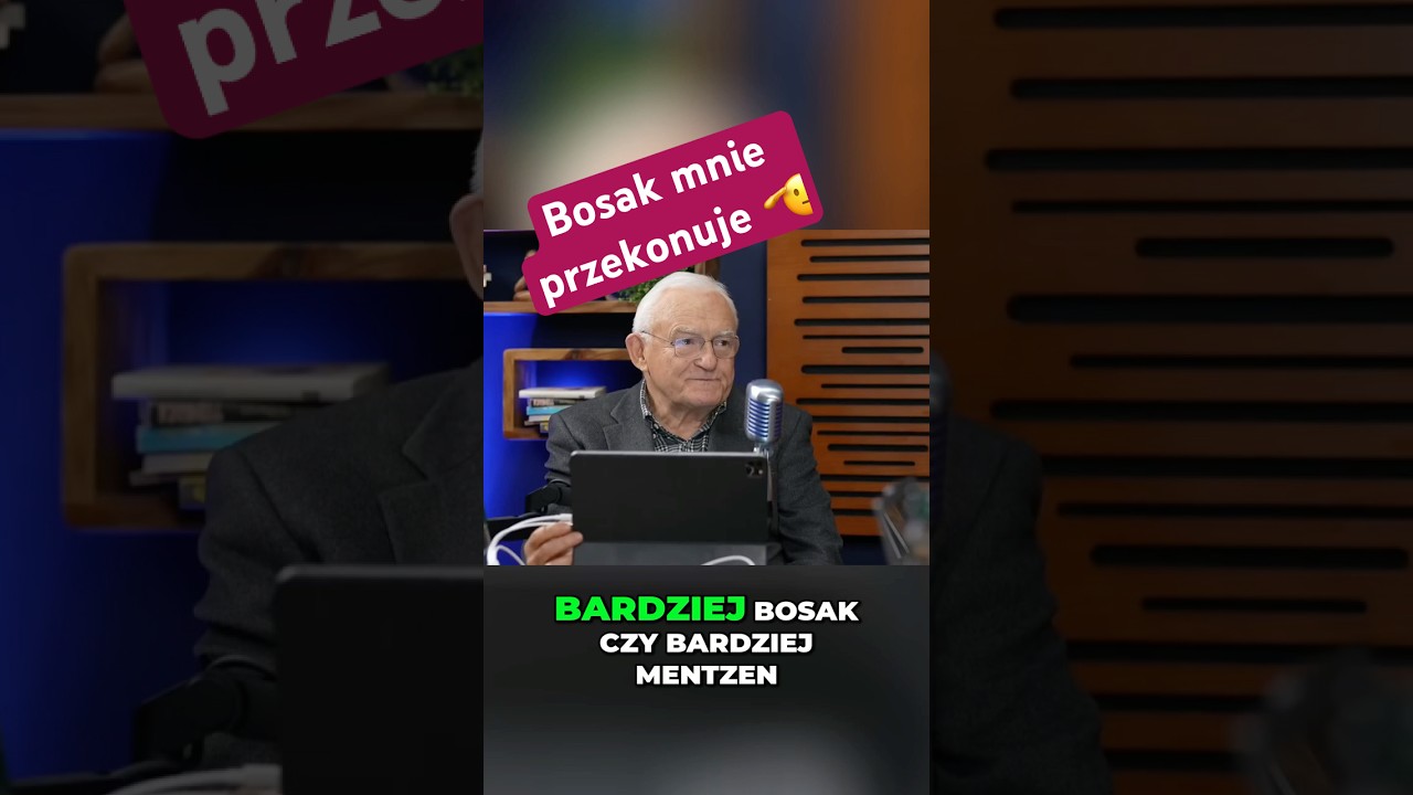 👉 Bosak przekonujący, Mentzen autorytetem? Mocne słowa Millera