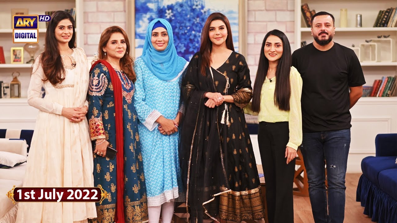 Good Morning Pakistan - Celebrities' Fitness Routine Special - 1st July 2022 - ARY Digital