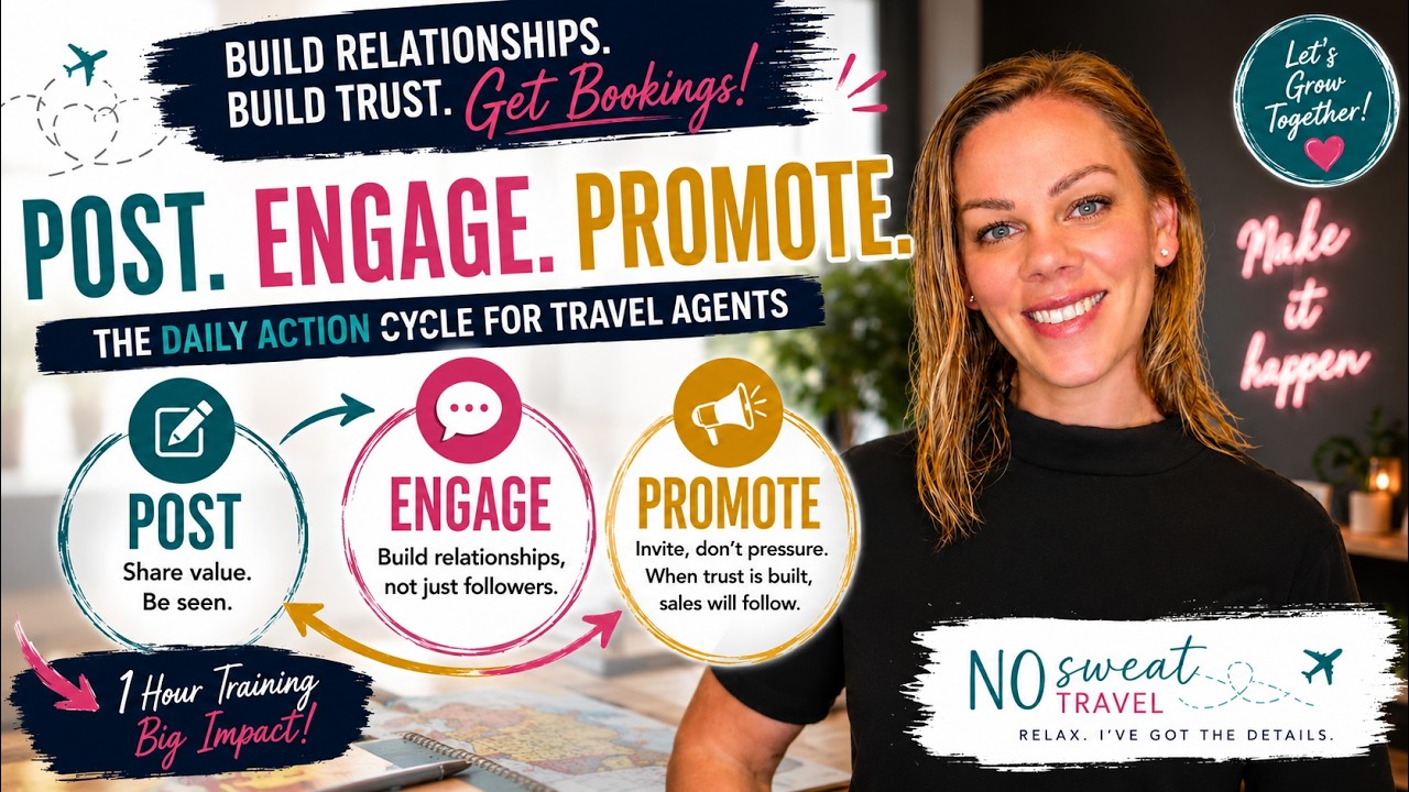 The Daily Social Media Strategy Every Travel Agent Needs
