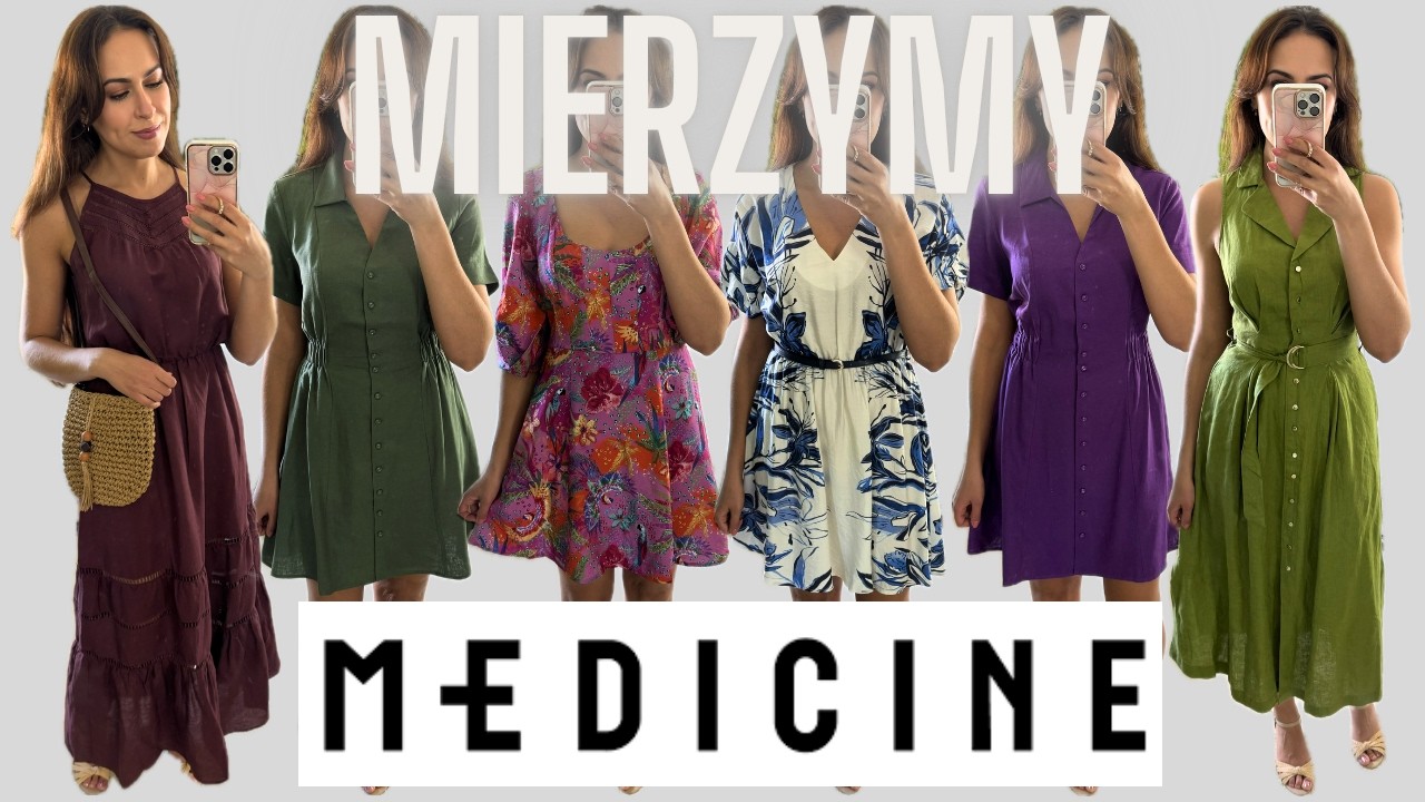 Sukienki z dobrym składem - jedna leci ze mną na wakacje, a drugą kupiła sobie moja Mama! #mierzymy