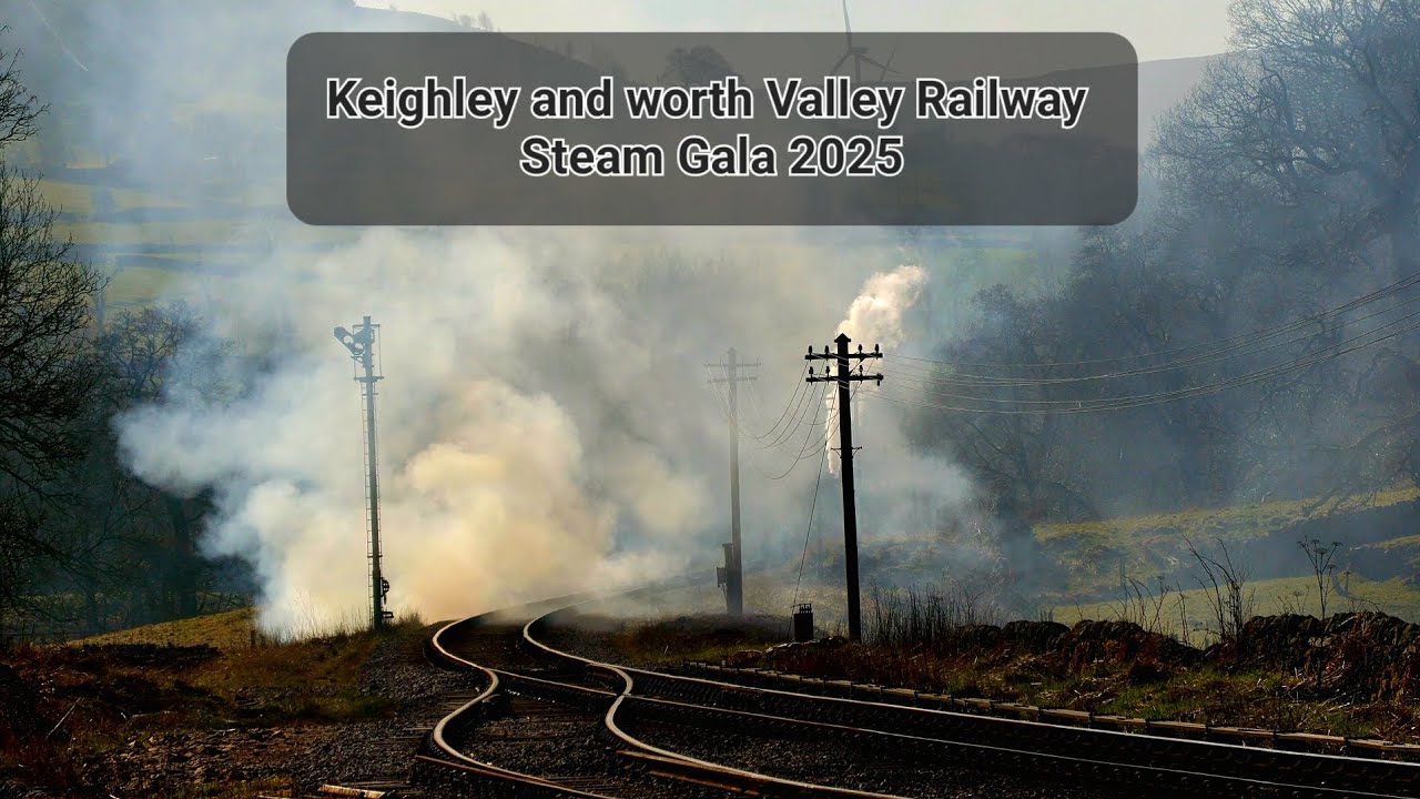 KEIGHLEY AND WORTH VALLEY RAILWAY STEAM GALA 2025