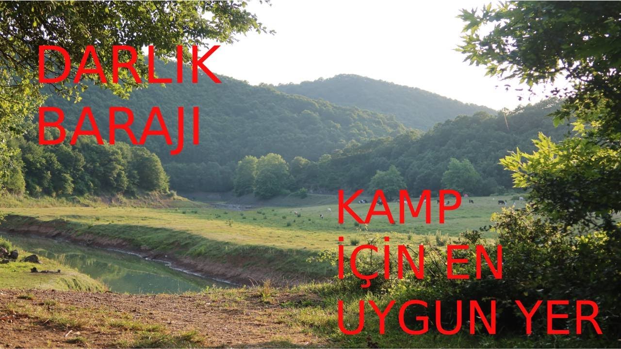 DARLIK BARAJI KAMP en iyi kamp alanı. #vlog10