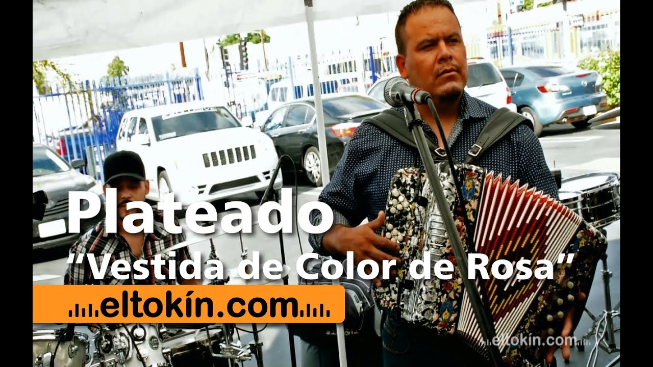 Vestida De Color De Rosa - En Vivo