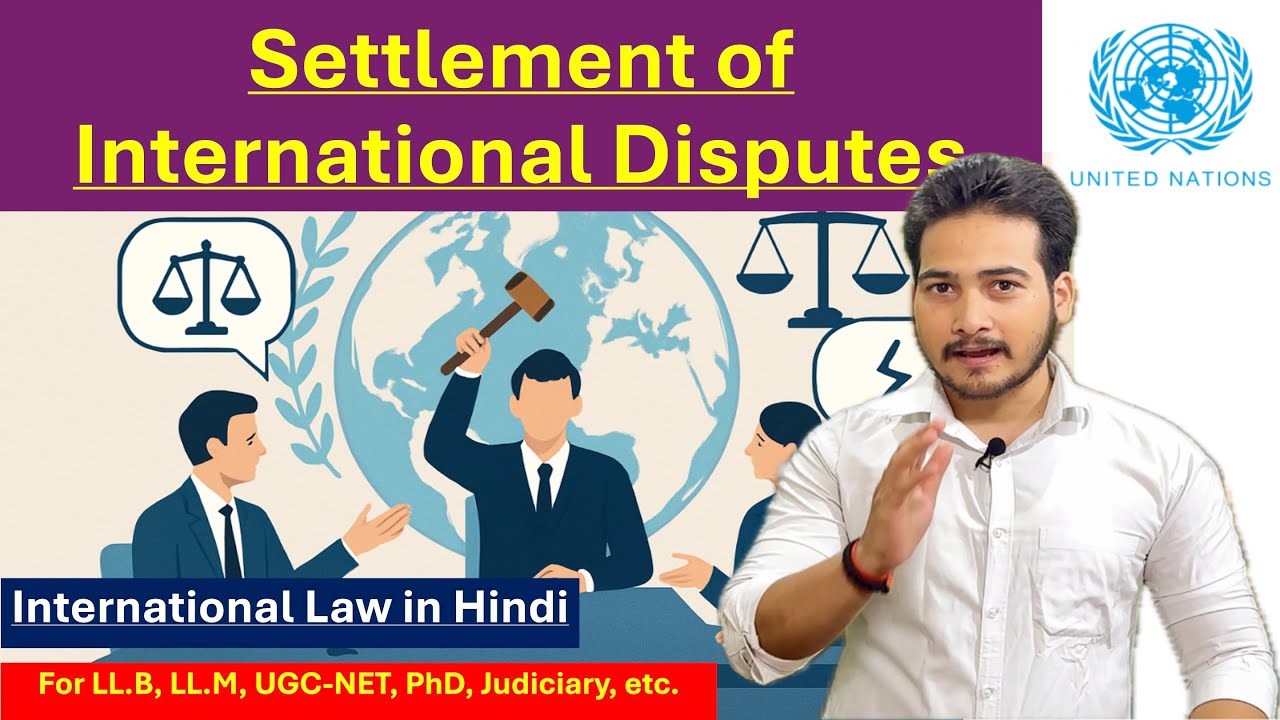 Settlement of International Disputes | Pacific & Coercive Means Explained