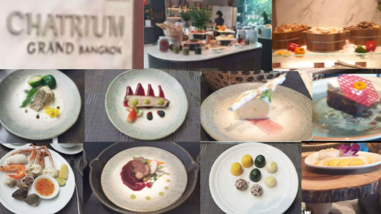 chatrium grand hotel bkk weekday  lunch buffet   โรงแรม ชาเทรียม แกรนด์ กรุงเทพ บุฟเฟ่ต์มื้อเที่ยง