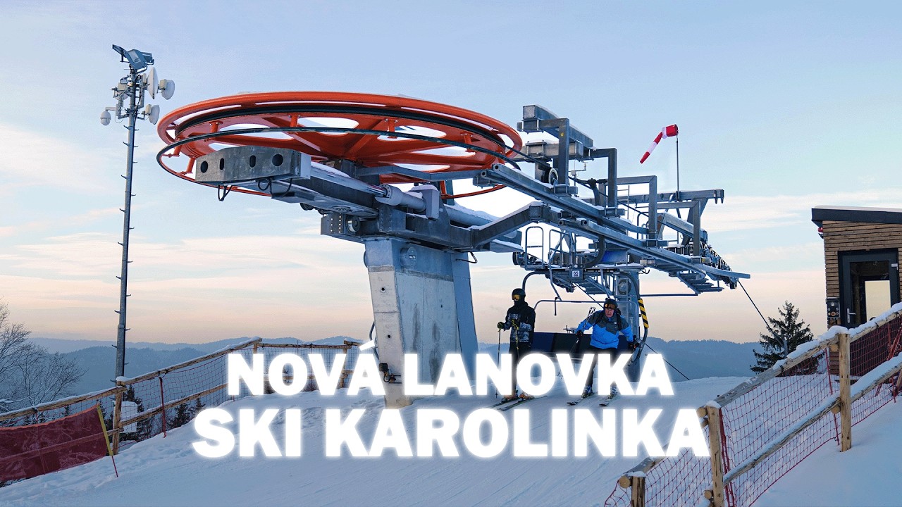 🏗️ Stavba Nov&eacute; Lanovky - Ski Karolinka - 2025