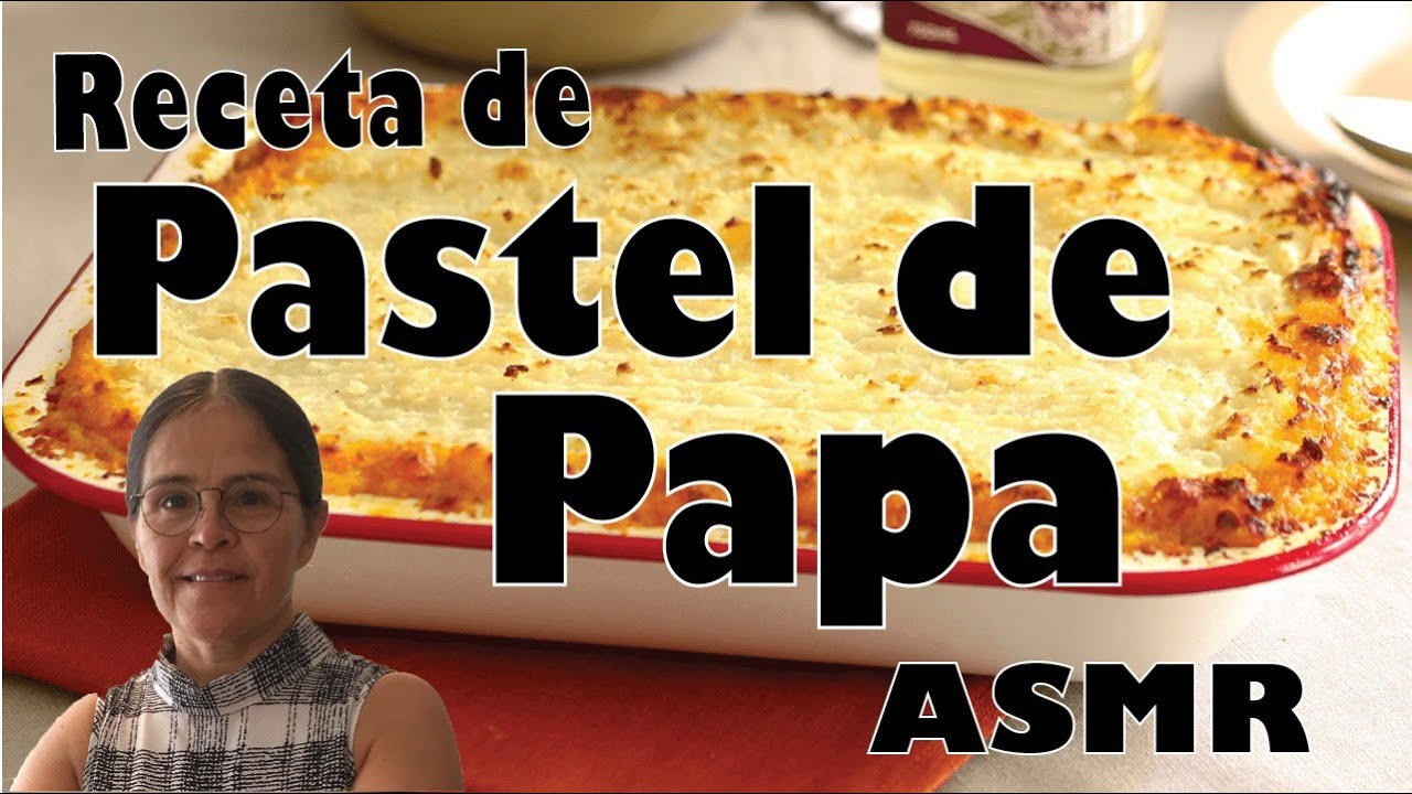 ASMR: Receta de Pastel de Papa  #asmr #viralvideo #viral