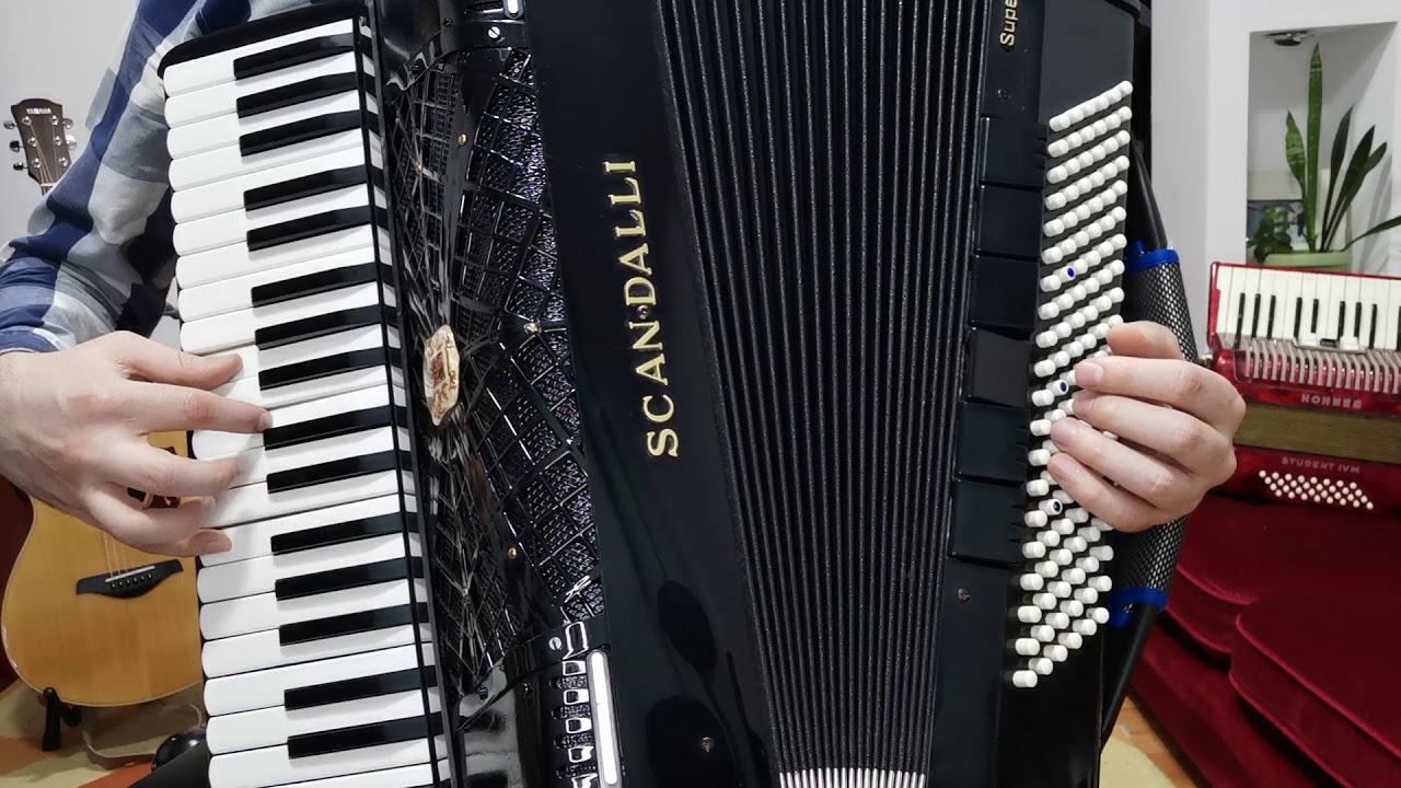 M-ai trecut prin valuri grele | tutorial acordeon