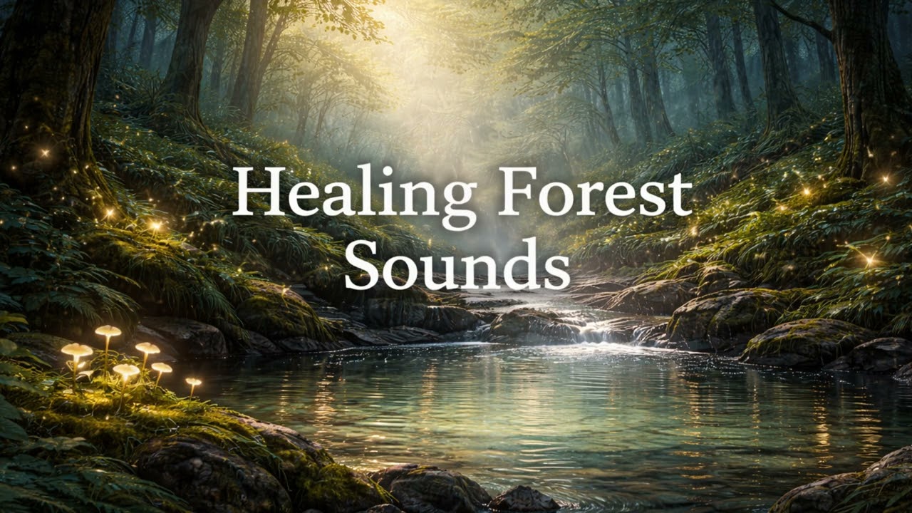 Mystical Forest Ambience | Deep Healing & Spiritual Peace | Serene Echoes