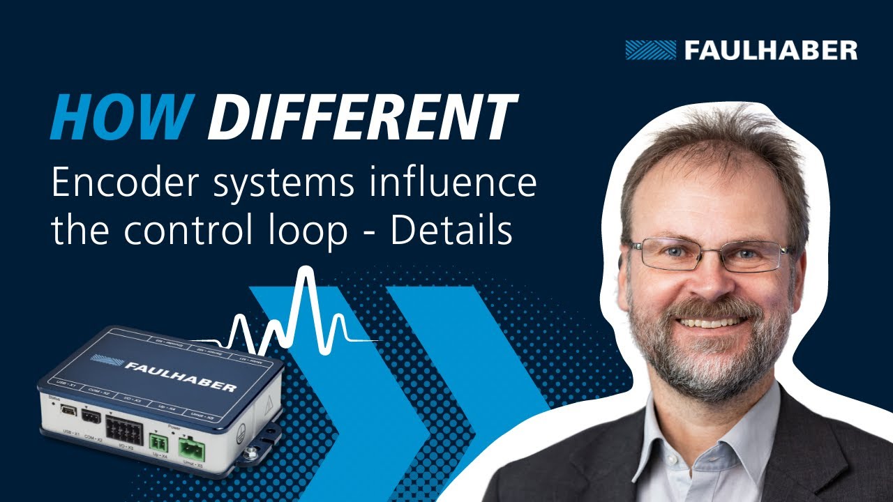 How different Encoder systems influence the control loop (Detailed procedure for each encoder)