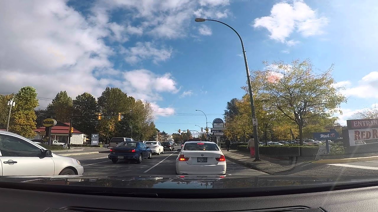 DIRIGINDO EM VANCOUVER - Testando 60 fps no Carro!