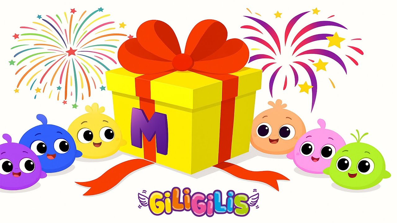 What Is in the Box? 🎁 Funny Surprises, Kids Cartoon Learning & More Adventures with Giligilis
